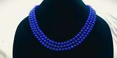 Natural Mined From The Earth 885.5 Ctw Blue Sapphire Necklace