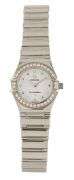 Omega Constellation14657100, 22.5mm, White Dial, Stainless Steel Watch