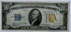 Nice Near Unc 1934A North Africa Silver Certificate.