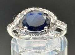 8.78CTW OVAL SAPPHIRE & DIAMOND 3-PIECE BOUTIQUE SET