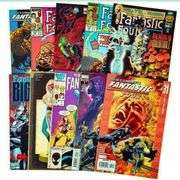 Lot of 10 Fantastic Four Comic Books