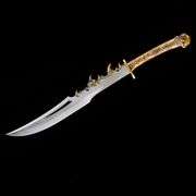 Hand-Forged Chinese Dao Sword with Dragon Handle