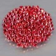 Vibrant color! Diamond cut! 2.92ct hot red Sapphire set!