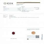 PLATINUM MADAGASCAR RUBY AND DIAMOND RING 3.51 C.T.W.