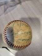 1st Year 1954 Balt Orioles Team Baseball Scarce