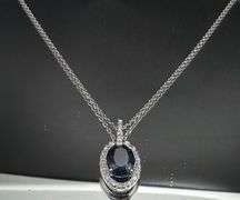 8.78CTW OVAL SAPPHIRE & DIAMOND 3-PIECE BOUTIQUE SET