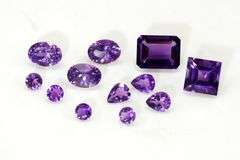 Brilliant Natural Amethyst - Lot of 12