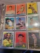 130, Huge Most Rare Vintage baseball Card Lot Collection In Pages Of Vintage Albums