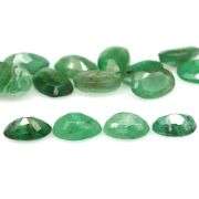 Mine cut! Oiled oly! 6.20ct Zambian Emerald set!