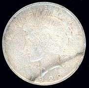 1922 Peace Silver Dollar