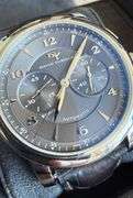 Stunning David Yurman Classic 46mm Automatic Gray Dial Chronograph watch