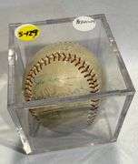 1960's O's signed baseball team