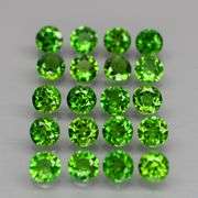 Top chrome green 3.62ct Chrome Diopside set!