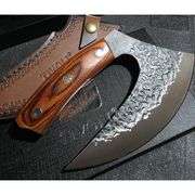 Hand Forged Viking Style Ulu Knife