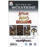 Return of Wolverine #1 Limited Comic Book Signed by Artist