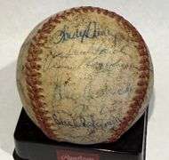 Very Nice 1968 Baltimore Orioles Team Ball