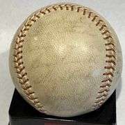 1960's O's signed baseball team