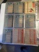 130, Huge Most Rare Vintage baseball Card Lot Collection In Pages Of Vintage Albums