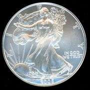 2005 BU 1 Ounce American Silver Eagle