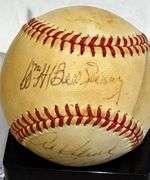 Detroit Tigers Team Ball signed