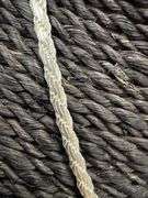 Sterling Silver Diamond-Cut Flat Rope Chain 3.8mm Solid 925 Italy New Necklace 18"