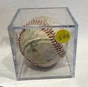 Cal Ripken and Brooks Robinson signed baseball