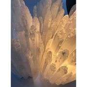 Hand Carved Selenite Tower Lamp
