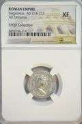 Real Nice Elagabalus Roman Silver Denarius, 218-222 AD. NGC XF