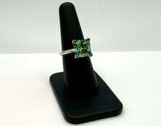 Stunning 5 Ct Russian Color Change Lab Created Alexandrite Asscher Cut Ring