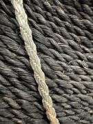 Sterling Silver Diamond-Cut Flat Rope Chain 3.8mm Solid 925 Italy New Necklace 20"
