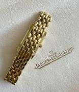 Simply stunning 18k yellow gold Jaeger-LeCoultre Reverso wristwatch with diamond accents
