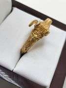Vintage 18K Gold Egyptian Ring
