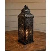 Large Moroccan Lantern Metal Holder