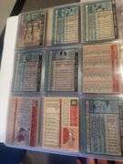 130, Huge Most Rare Vintage baseball Card Lot Collection In Pages Of Vintage Albums