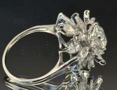 6.78ctw Natural Earth-Mined Diamond Statement Ring | Solid Platinum (10g)
