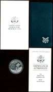 1991 Korean War Proof Commemorative Silver Dollar w/Box and CoA
