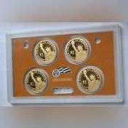 8 Presidential Dollar Proof Sets Four 2007 Two 2008, and Two 2009