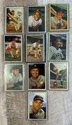 Collectible 1953 Bowman 10 Color Card Collection of Commons