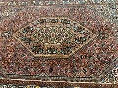 Fine Authentic Bidjar Iron Rug 4x6
