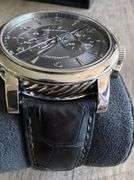 Stunning David Yurman Classic 46mm Automatic Gray Dial Chronograph watch