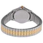 Citizen Quartz White Dial Two-Tone Expansion Ladies Watch