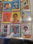 130, Huge Most Rare Vintage baseball Card Lot Collection In Pages Of Vintage Albums