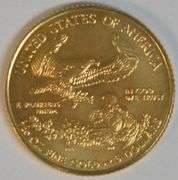 Superb Gem BU 2015 $5 American Gold Eagle coin