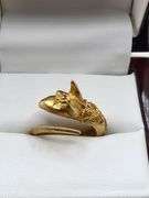 Vintage 18K Gold Egyptian Ring