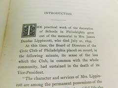 1898 Alice Lippincott In Memoriam, Philadelphia