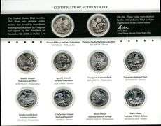 3 American the Beautiful Quarter Uncirculated Sets in Original Packaging: 2018