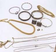 Group Lot of Silver and Custom Jewelry