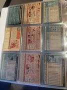 130, Huge Most Rare Vintage baseball Card Lot Collection In Pages Of Vintage Albums