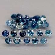 Diamond cut! 3.09ct denim blue Sapphire set
