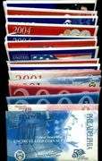 Run of 8 Modern P&D US Mint Sets: 1999-2006
